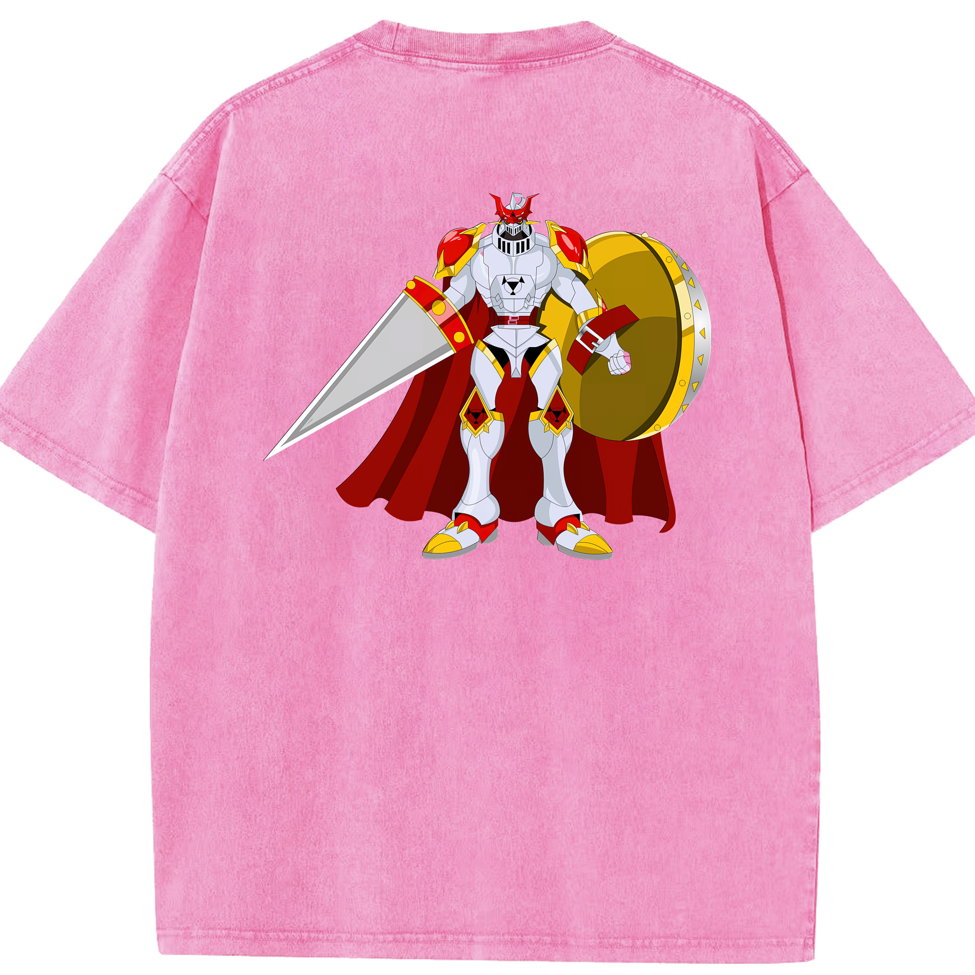 （画像用） Digimon デジタルモンスター/デジモン 綿100% ヴィンテージ風 半袖Tシャツ（背面プリント）